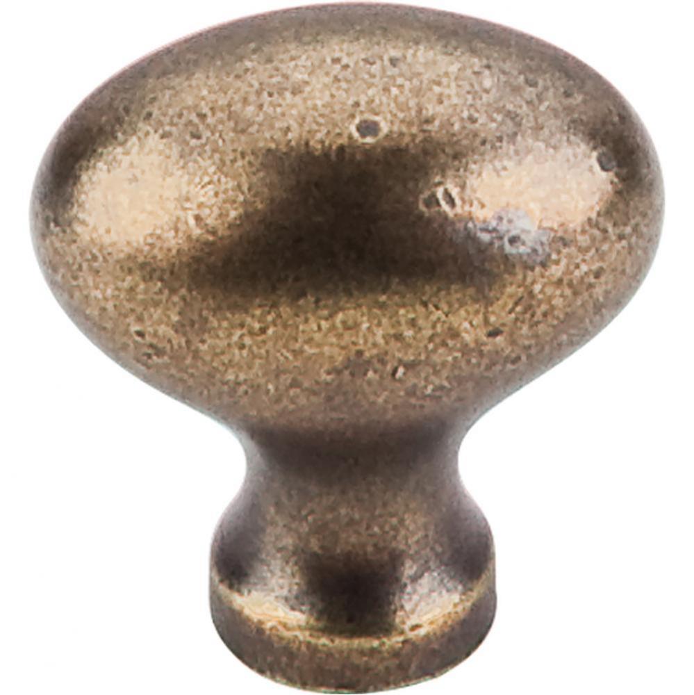 Egg Knob 1 1/4 Inch German Bronze