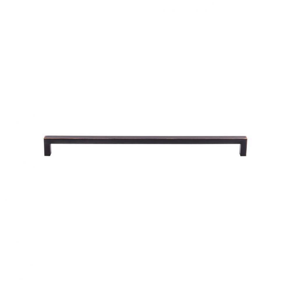 Square Bar Pull 17 5/8 Inch (c-c) Tuscan Bronze