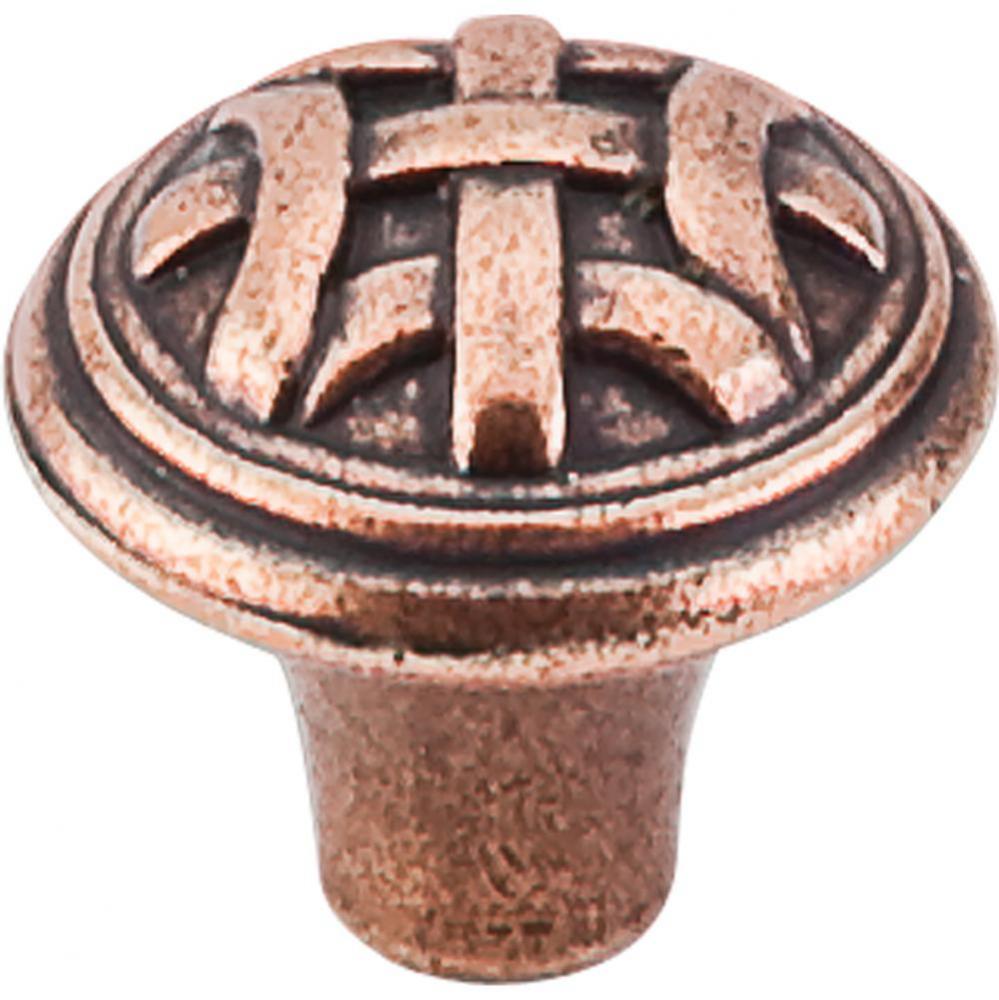 Celtic Small Knob 1 Inch Old English Copper