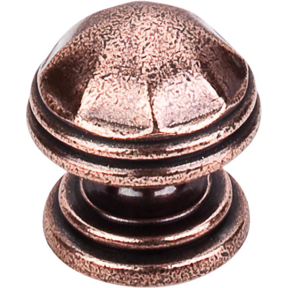 London Knob 1 1/4 Inch Old English Copper