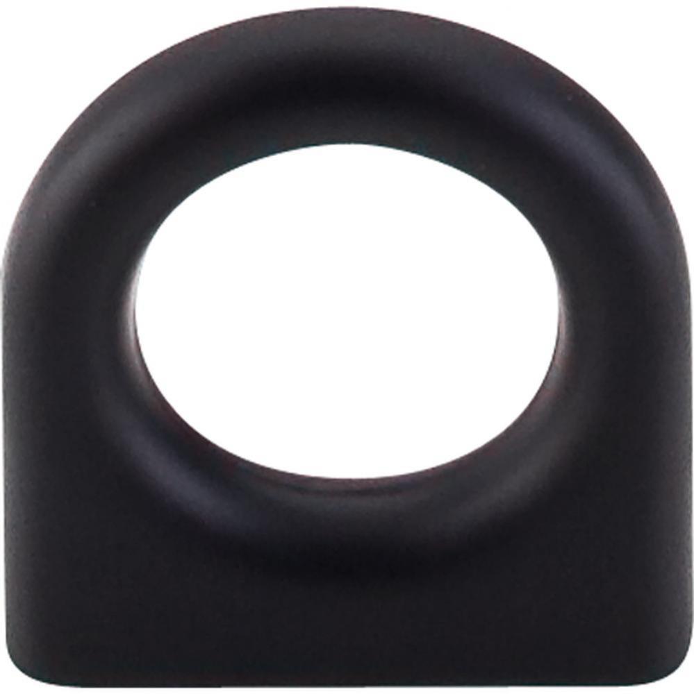 Ring Pull 5/8 Inch (c-c) Flat Black