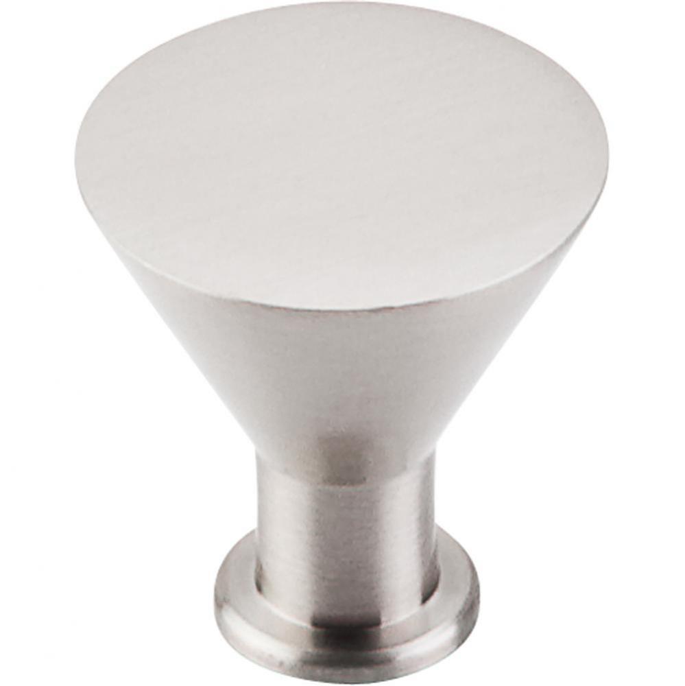 Cocktail Knob 1 3/16 Inch Brushed Satin Nickel