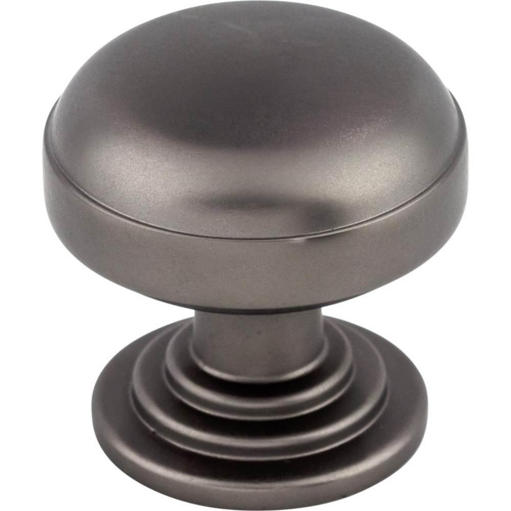 Ellis Knob 1 1/4 Inch Ash Gray