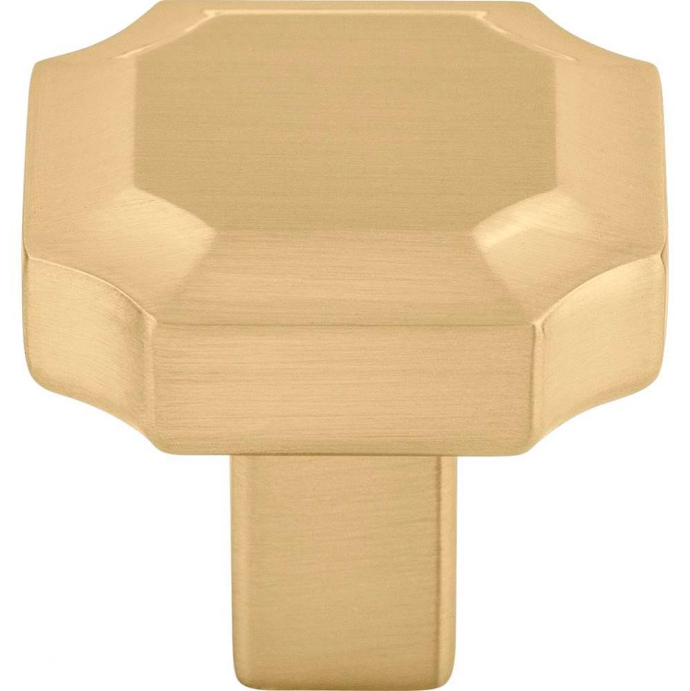 Davenport Knob 1 1/4 Inch Honey Bronze