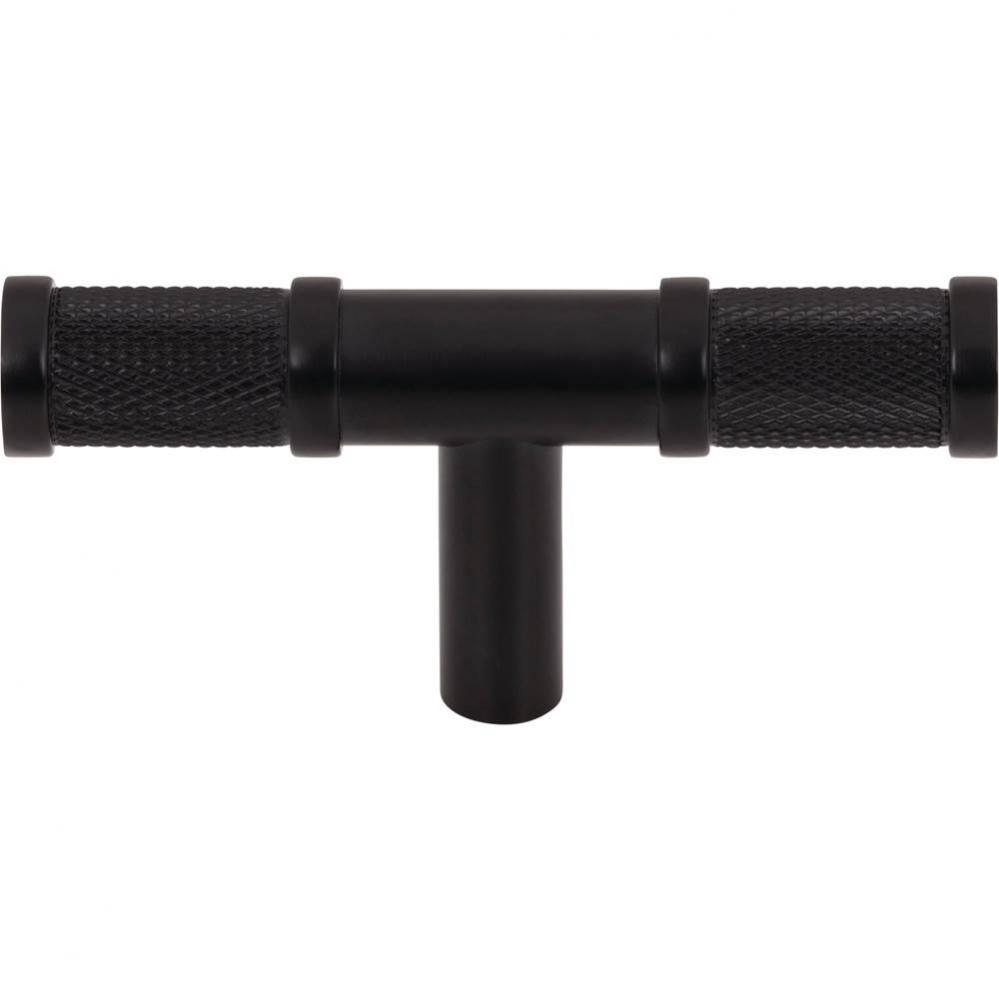 Burnham T-Knob 3 Inch Flat Black