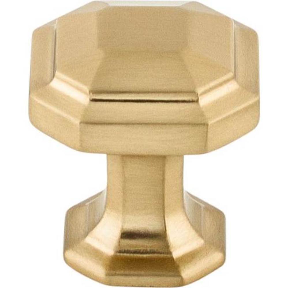 Emerald Knob 1 1/8 Inch Honey Bronze