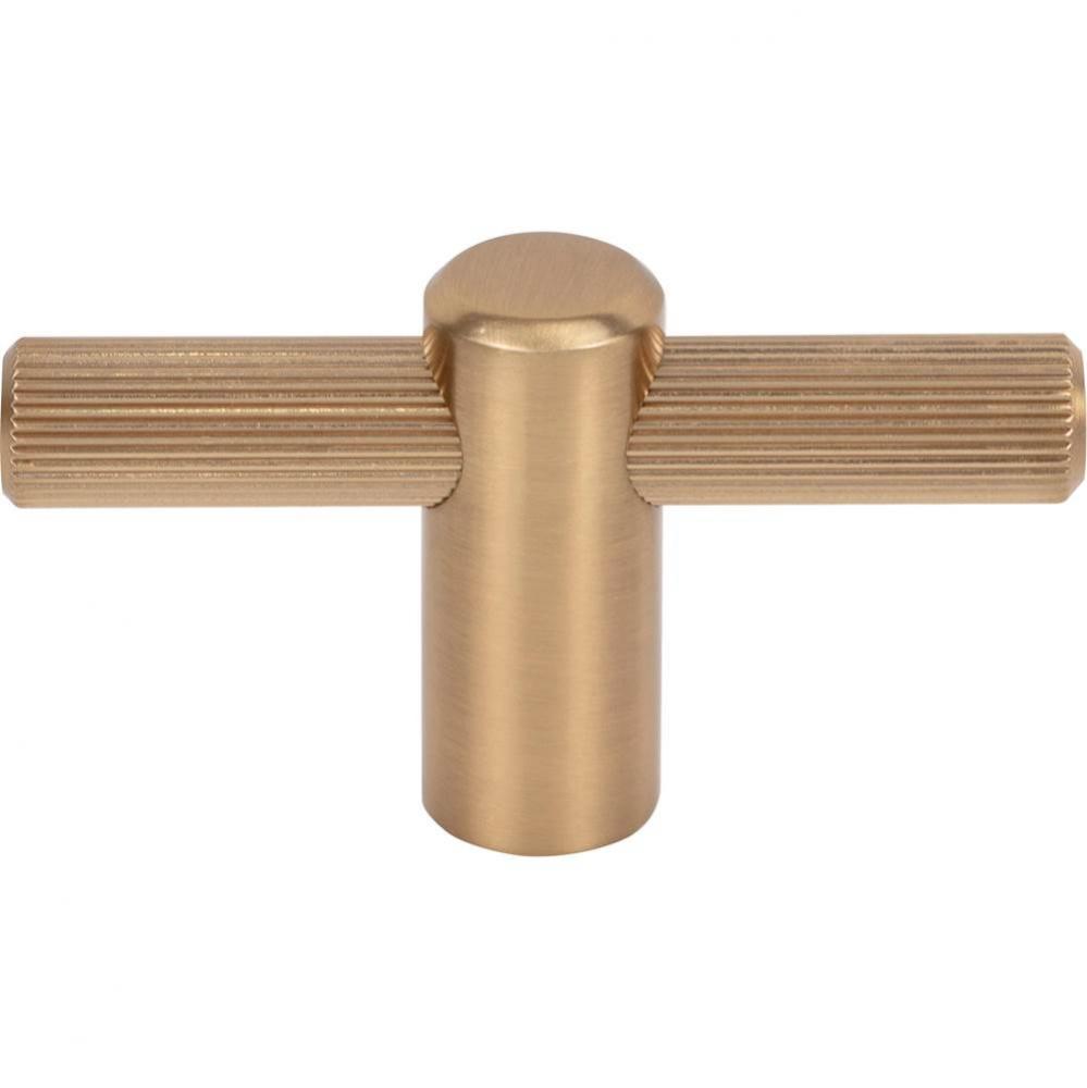 Dempsey T-Knob 2 1/2 Inch Honey Bronze