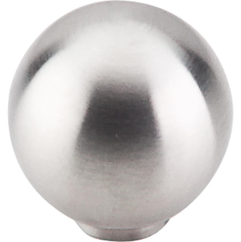 Ball Knob 1 Inch Brushed Stainless Steel