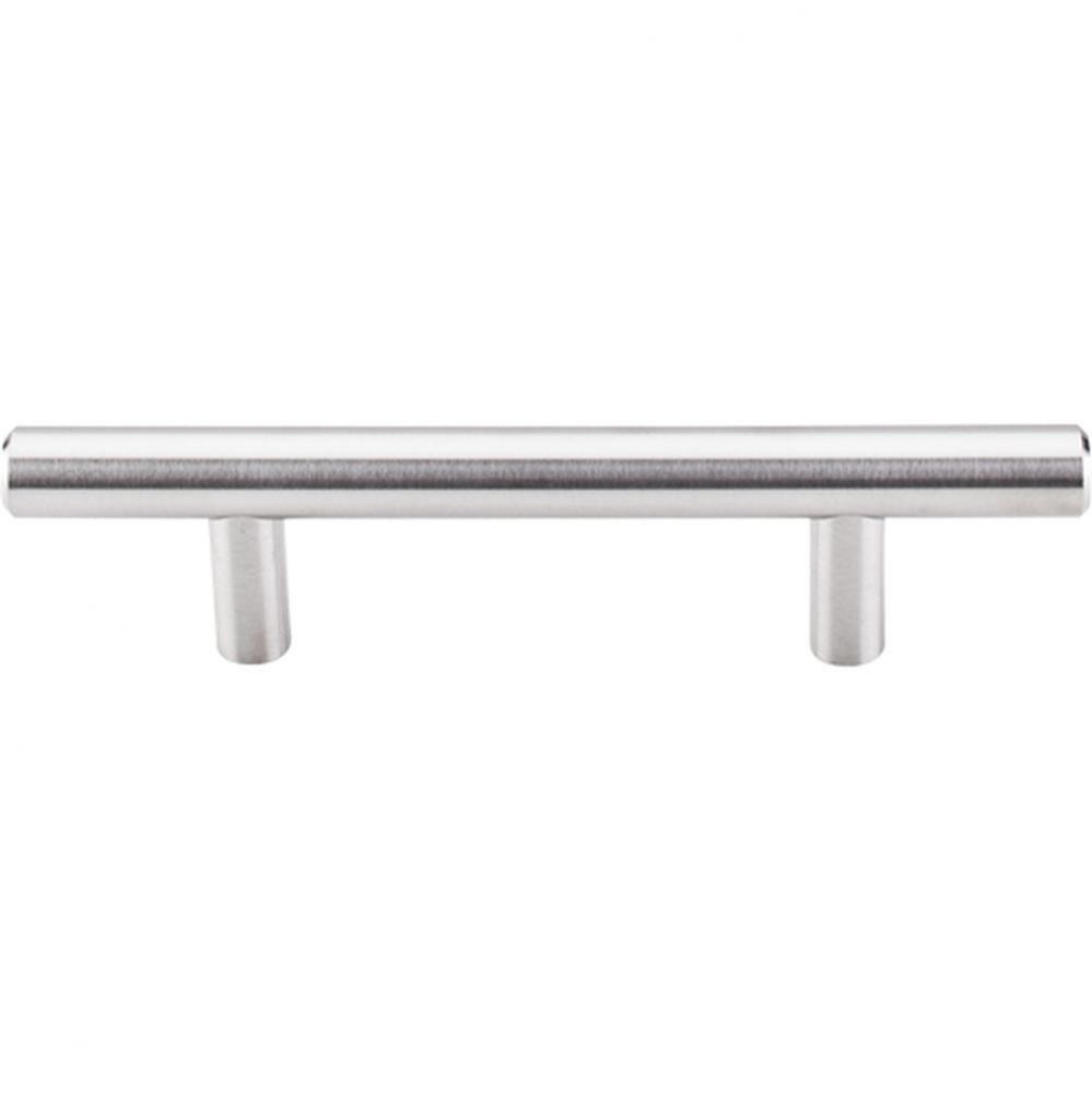 Solid Bar Pull 3 Inch (c-c) Brushed Stainless Steel