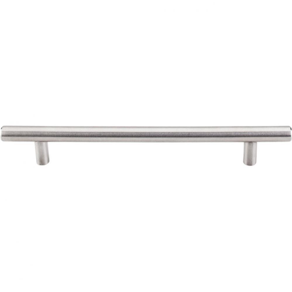 Hollow Bar Pull 6 5/16 Inch (c-c) Brushed Stainless Steel