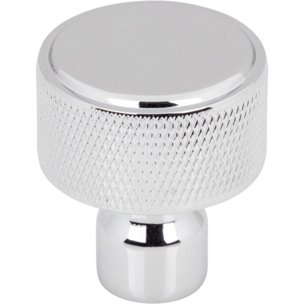 Garrison Knob 1 1/8 Inch Polished Chrome
