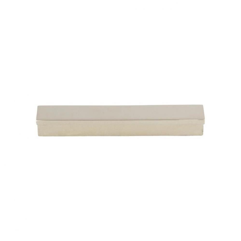 Minetta Tab Pull 3 3/4 Inch (c-c) Polished Nickel