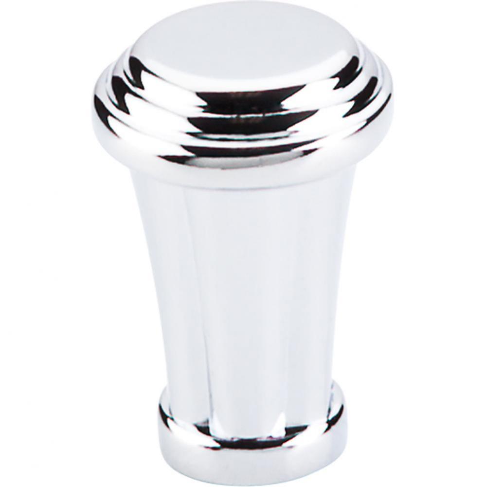 Luxor Knob 7/8 Inch Polished Chrome