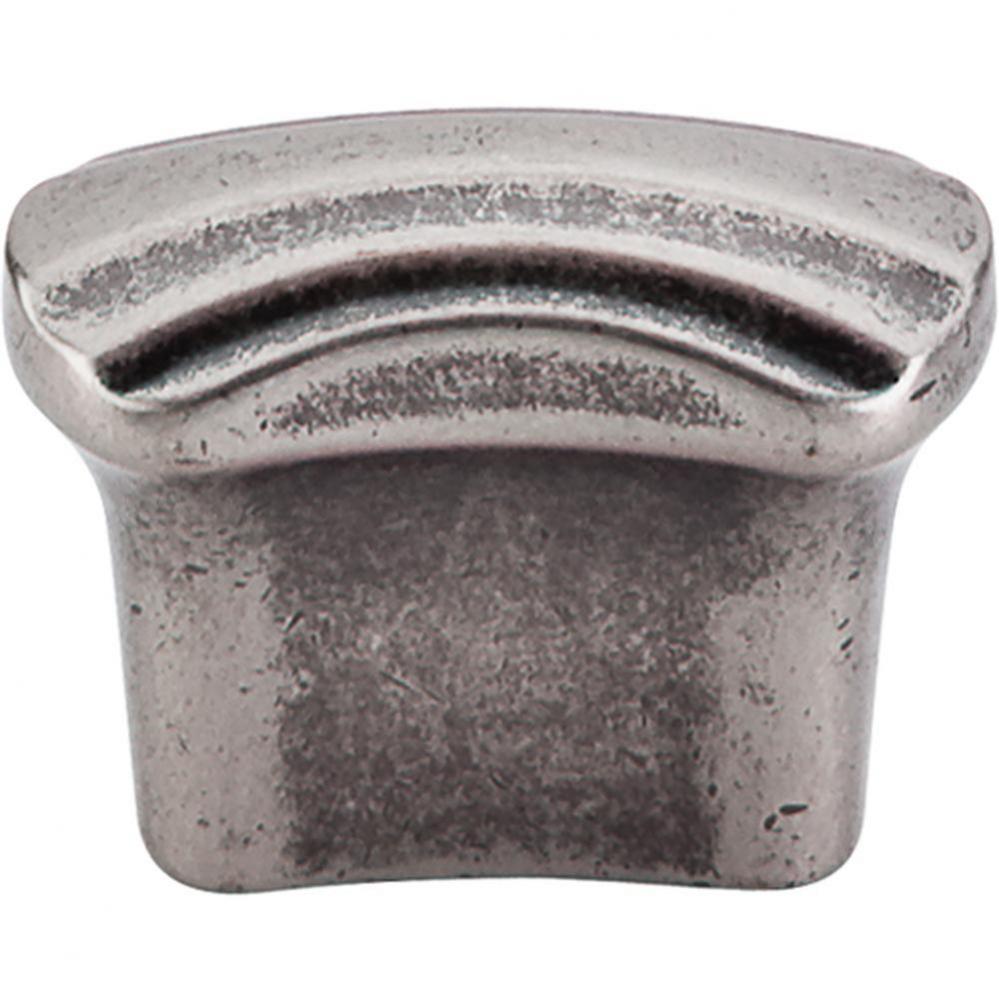 Victoria Falls Knob 3/4 Inch (c-c) Pewter Antique