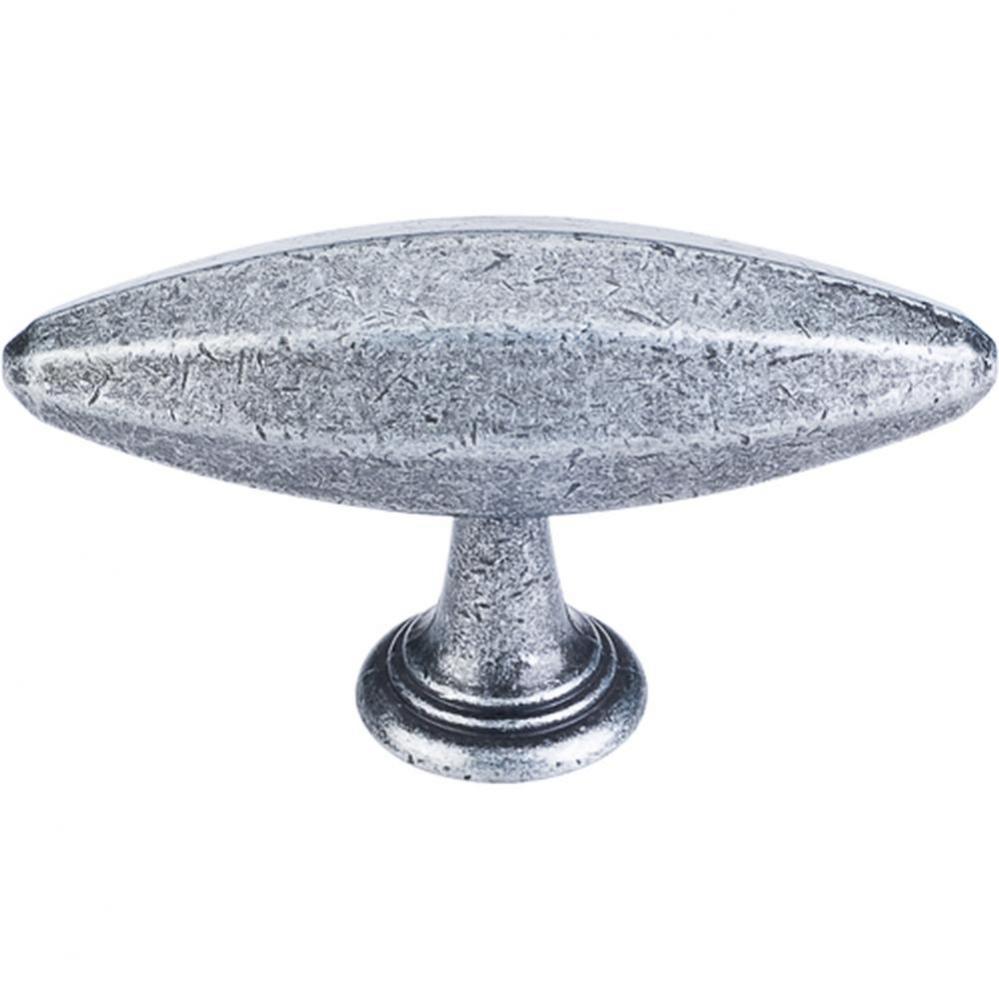 Chareau (R) T-Handle 3 Inch Black Iron