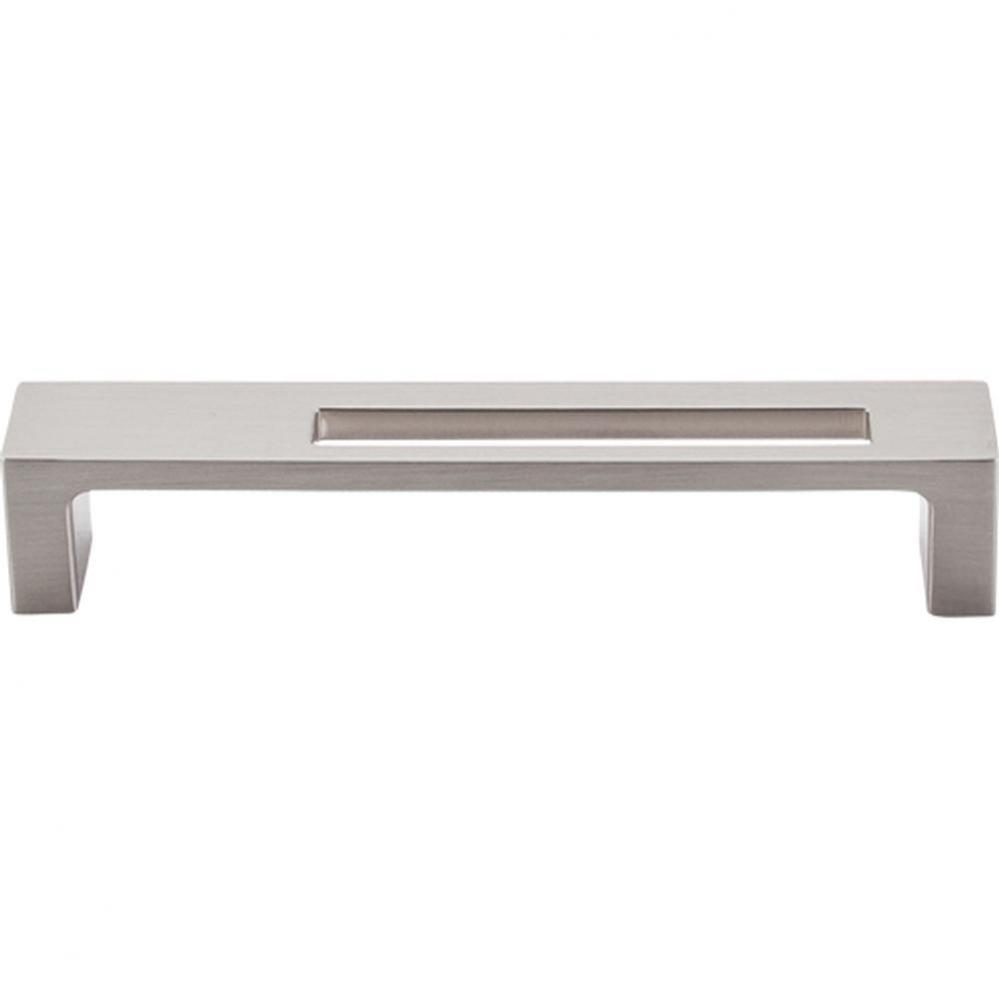Modern Metro Slot Pull 5 Inch (c-c) Brushed Satin Nickel