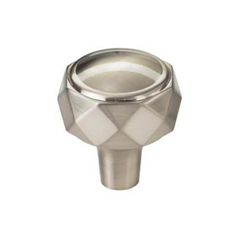 Kingsmill Knob 1 1/4 Inch Brushed Satin Nickel