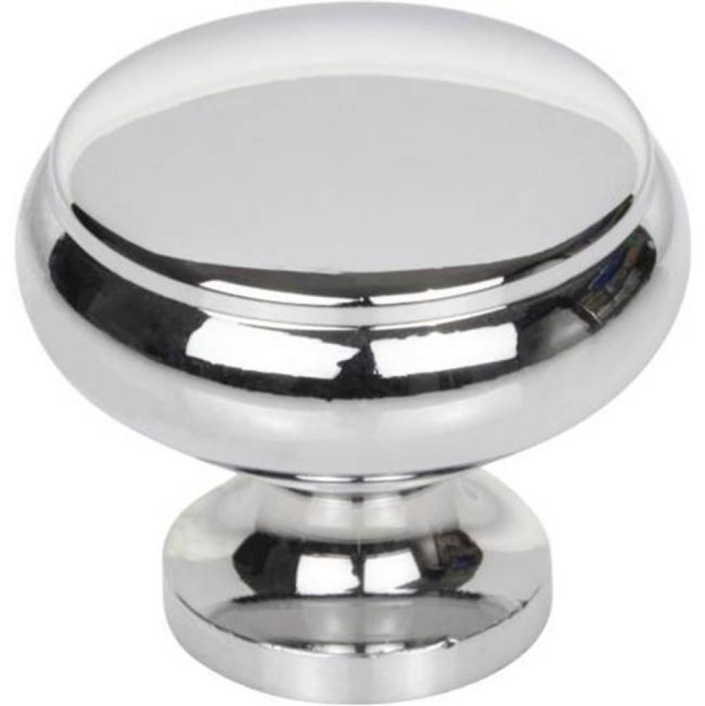 Cumberland Knob 1 1/4 Inch Polished Chrome