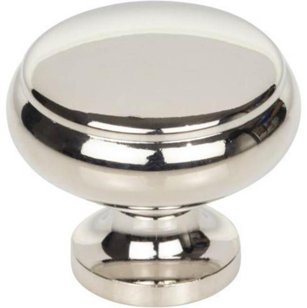 Cumberland Knob 1 1/4 Inch Polished Nickel