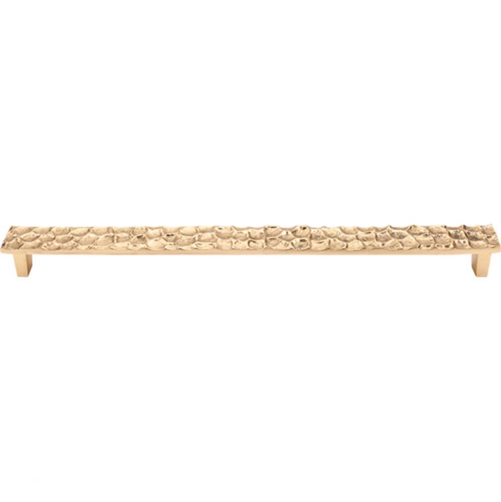 Cobblestone Pull 12 9/16 Inch (c-c) Brass