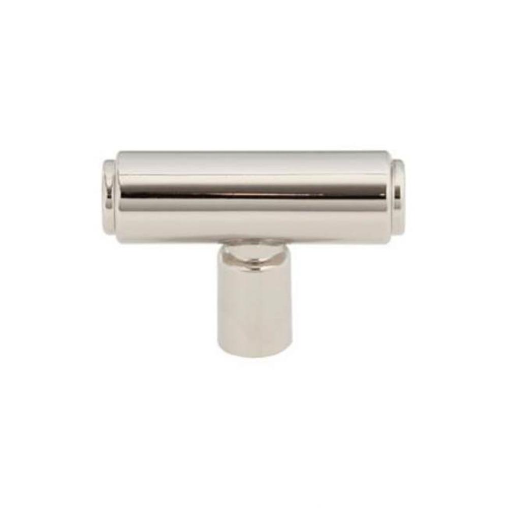 Clarence T-Knob 2 Inch Polished Nickel