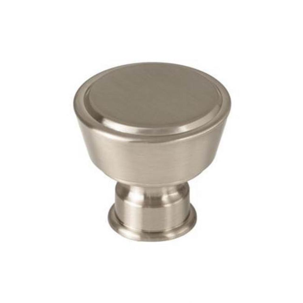 Ormonde Knob 1 3/8 Inch Brushed Satin Nickel