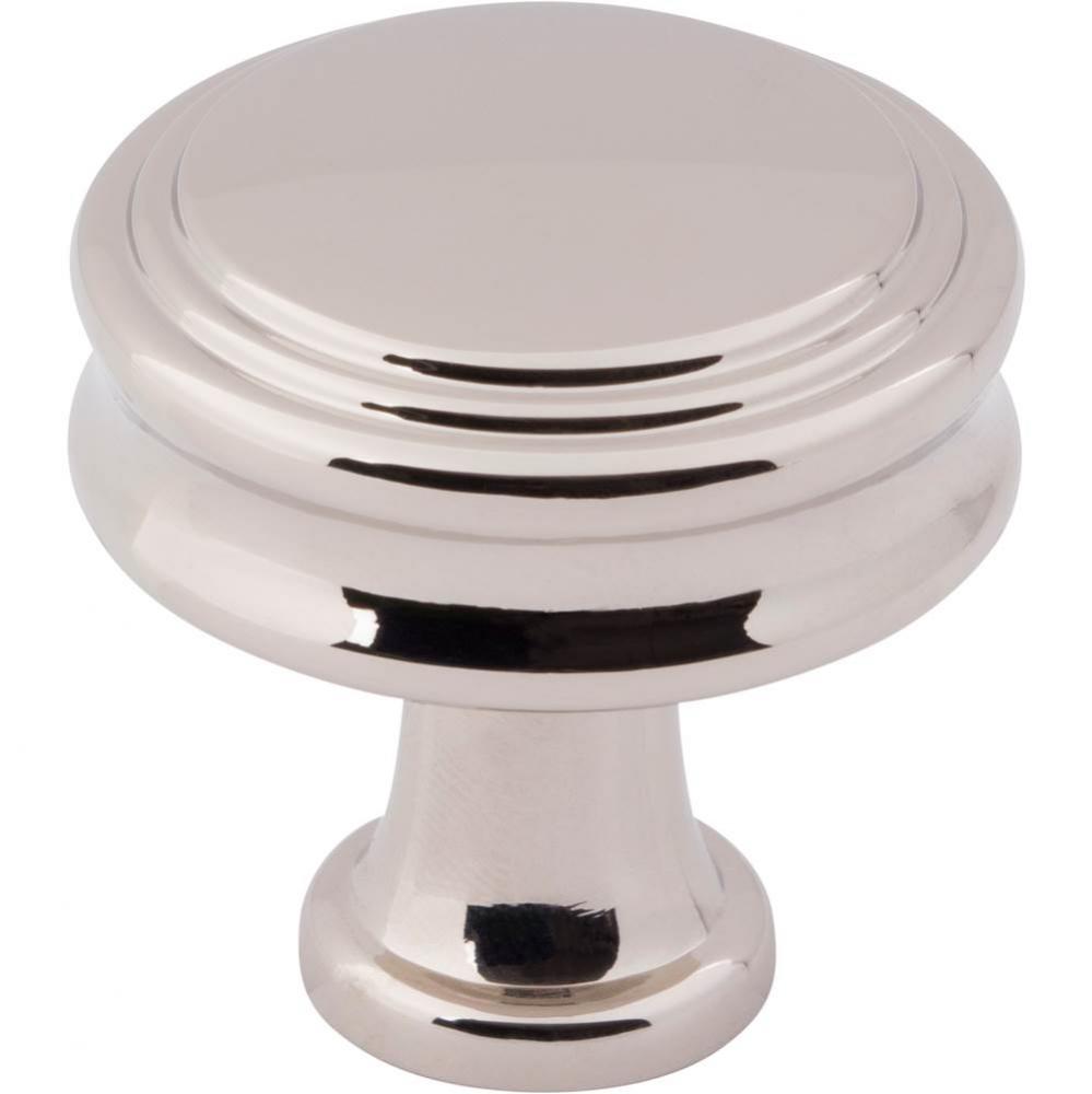 Coddington Knob 1 1/4 Inch Polished Nickel