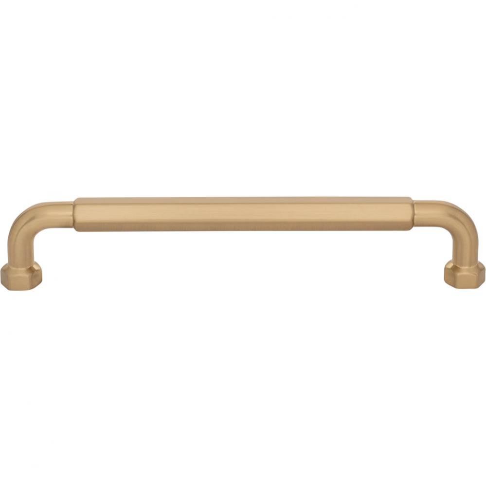 Dustin Pull 6 5/16 Inch (c-c) Honey Bronze