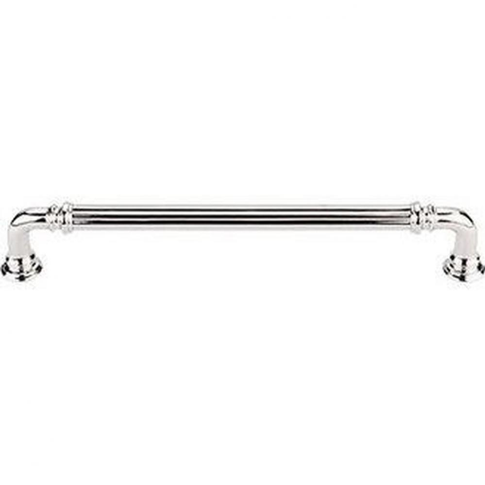 Reeded Pull 7 Inch (c-c) Polished Nickel