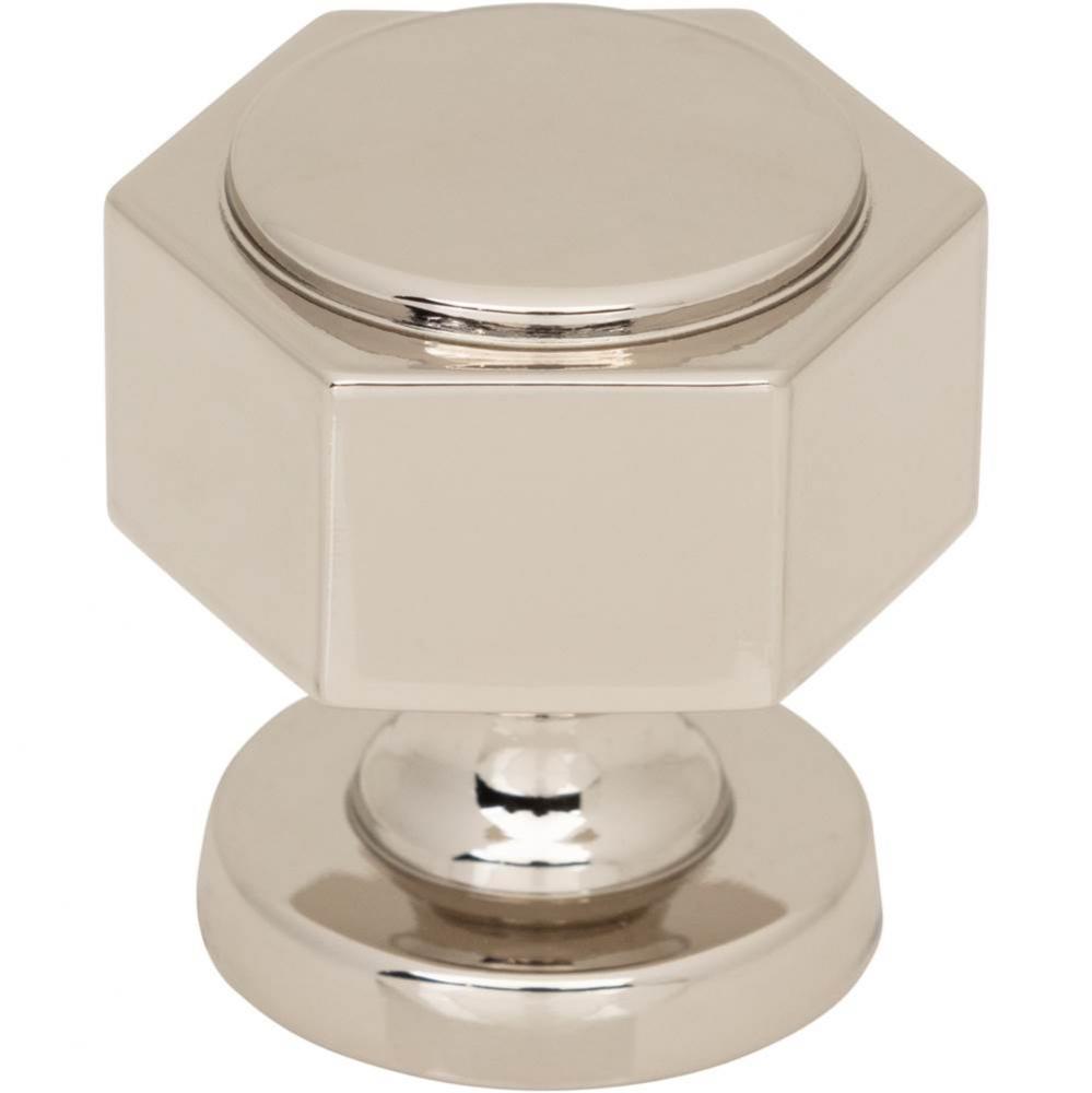 Stanmore Knob 1 1/4 Inch Polished Nickel