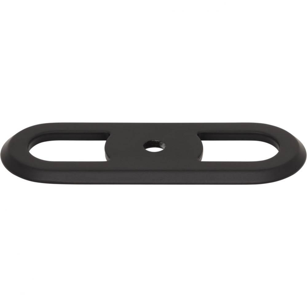 Brockwell Backplate 2 3/4 Inch Flat Black