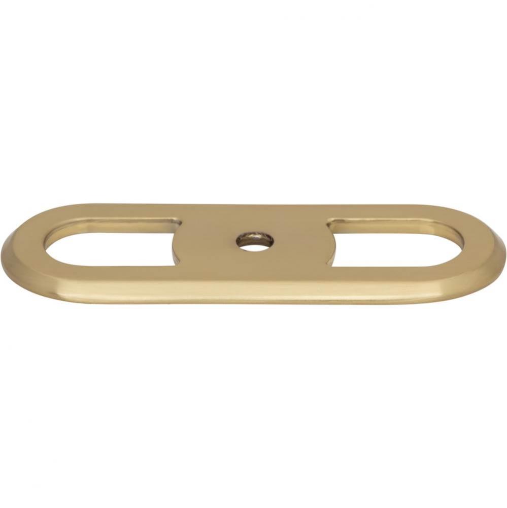 Brockwell Backplate 2 3/4 Inch Honey Bronze