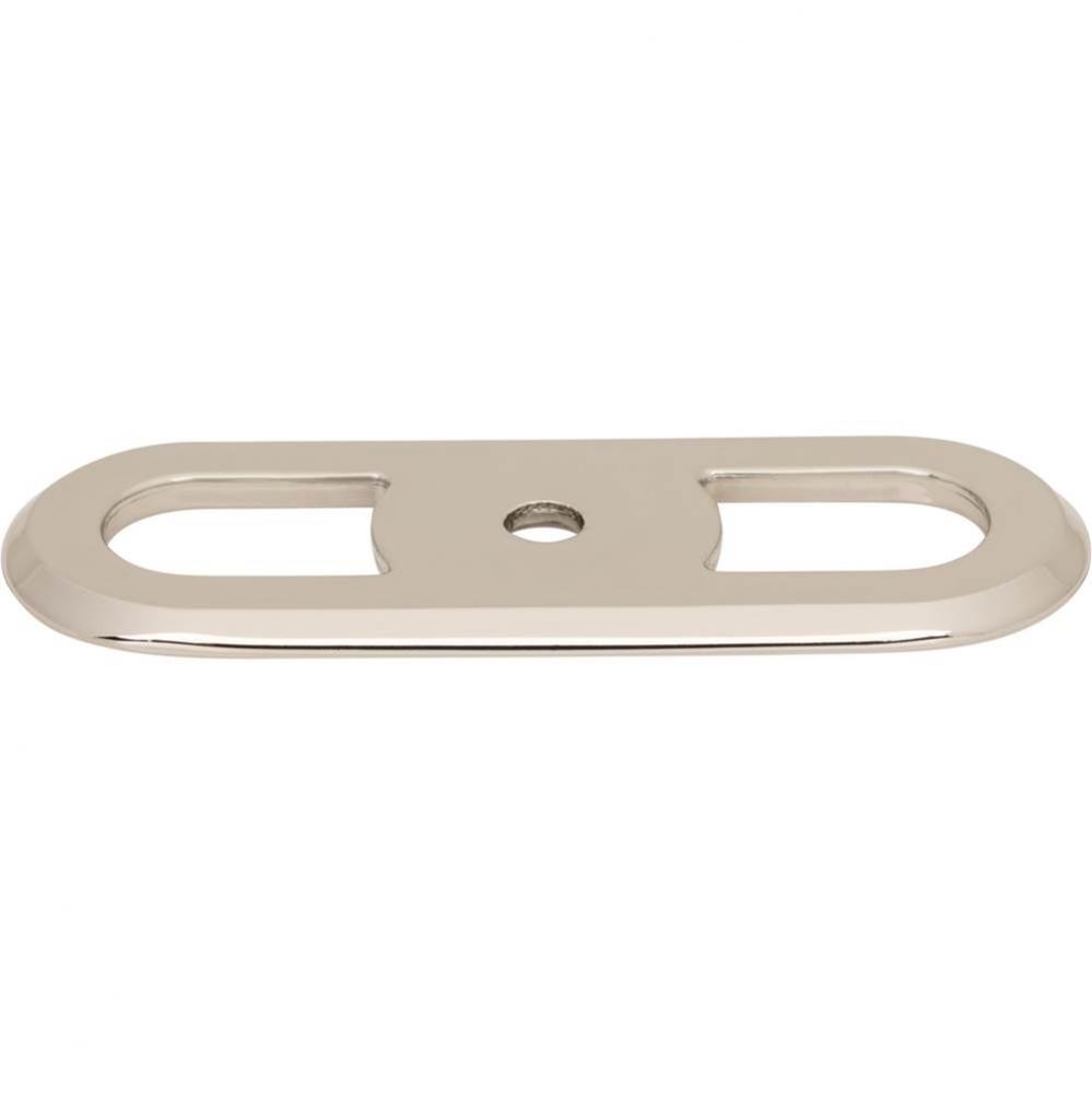 Brockwell Backplate 2 3/4 Inch Polished Nickel