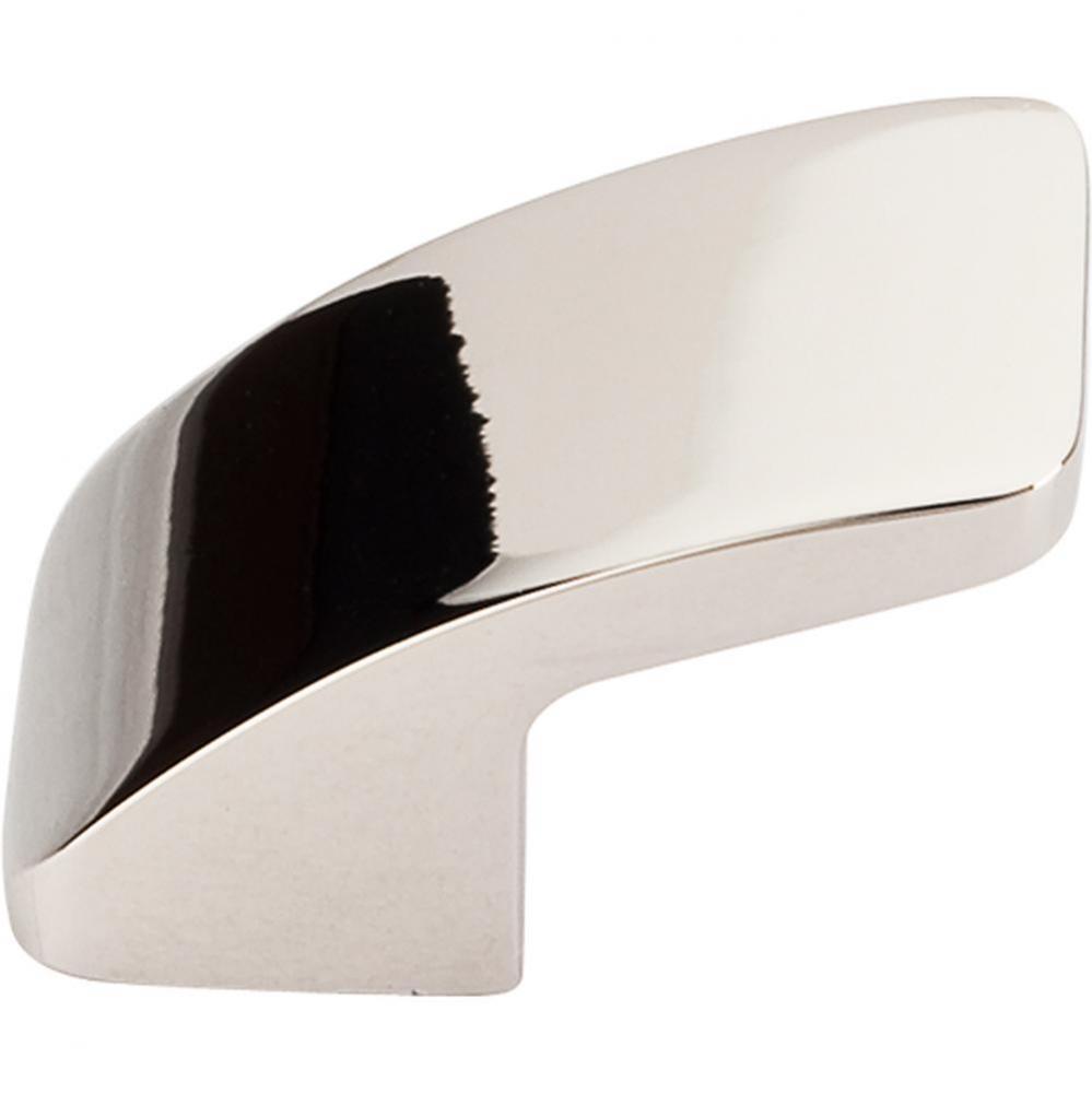 Thumb Knob 3/4 Inch Polished Nickel