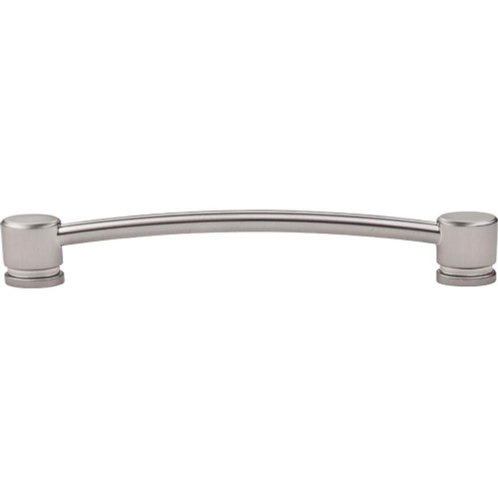 Oval Thin Pull 7 Inch (c-c) Brushed Satin Nickel