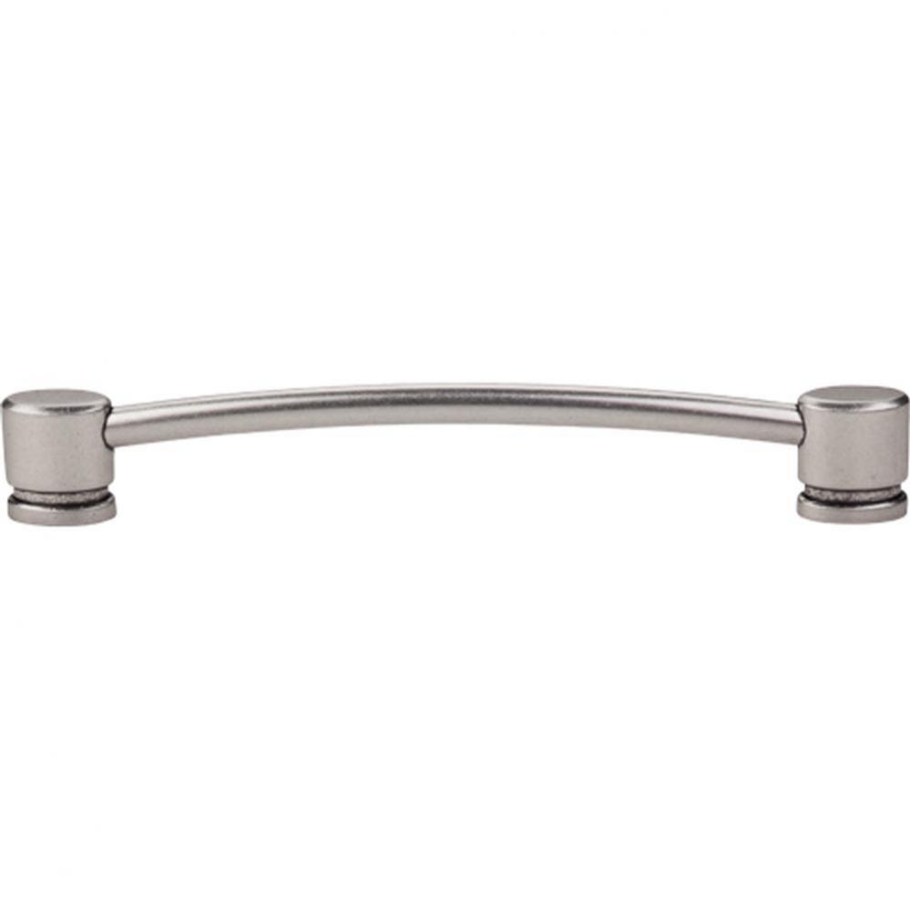 Oval Thin Pull 7 Inch (c-c) Pewter Antique