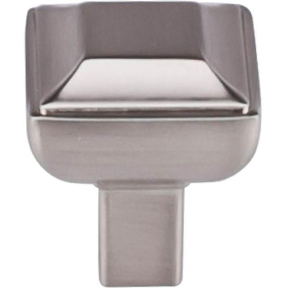 Podium Knob 1 Inch Brushed Satin Nickel