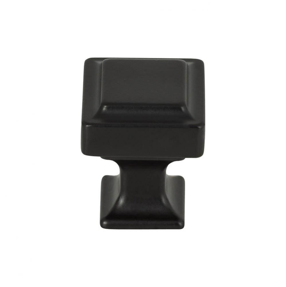 Ascendra Knob 1 Inch Flat Black