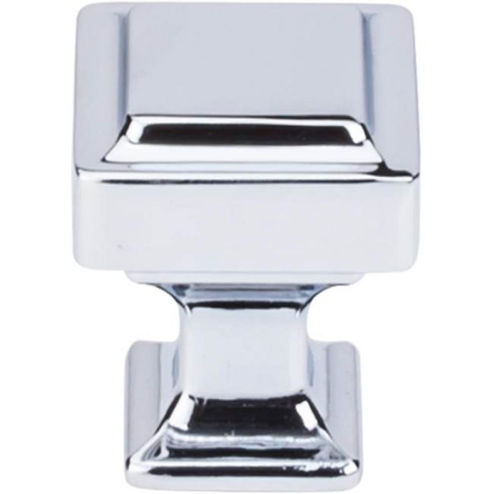 Ascendra Knob 1 Inch Polished Chrome
