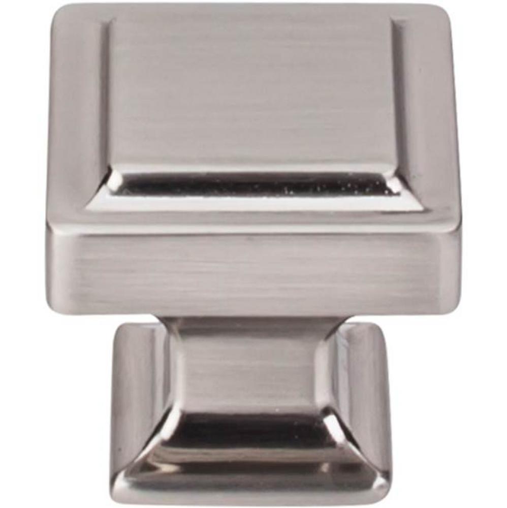 Ascendra Knob 1 1/4 Inch Brushed Satin Nickel