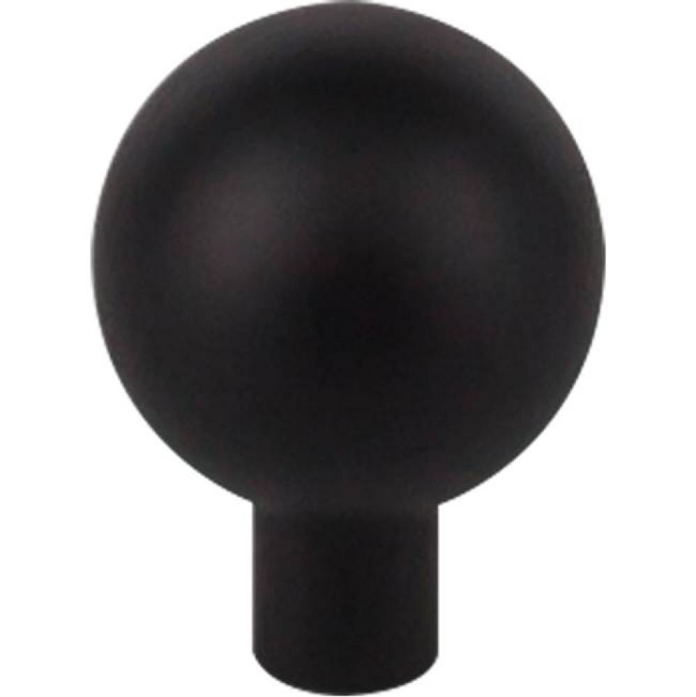 Brookline Knob 1 1/8 Inch Flat Black