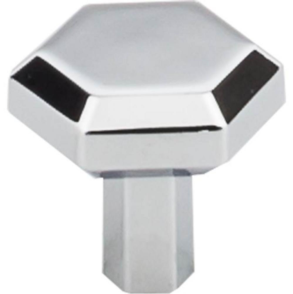 Lydia Knob 1 1/8 Inch Polished Chrome