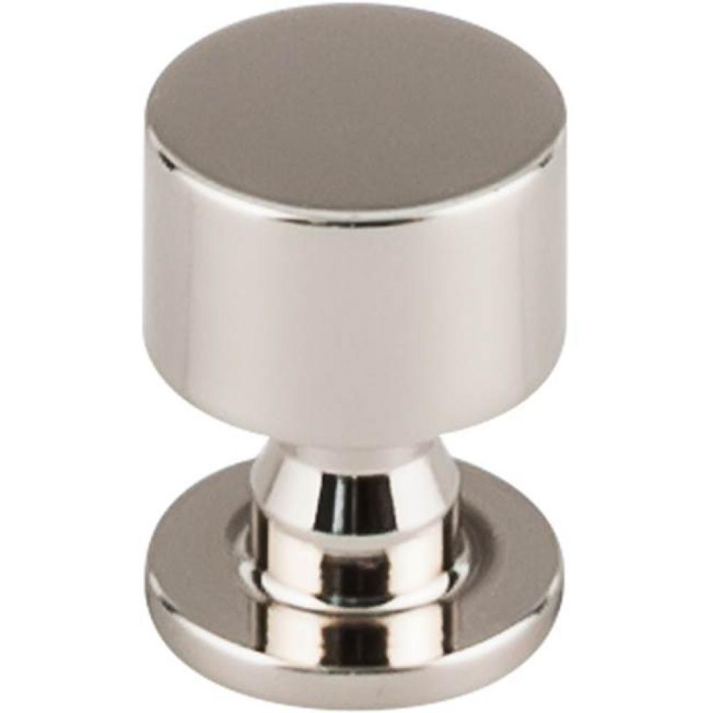 Lily Knob 1 Inch Polished Nickel