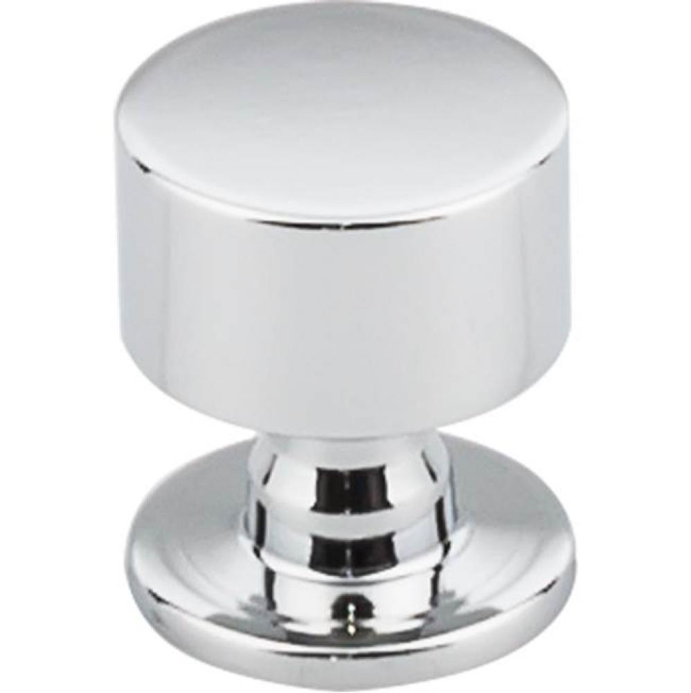 Lily Knob 1 1/8 inch Polished Chrome