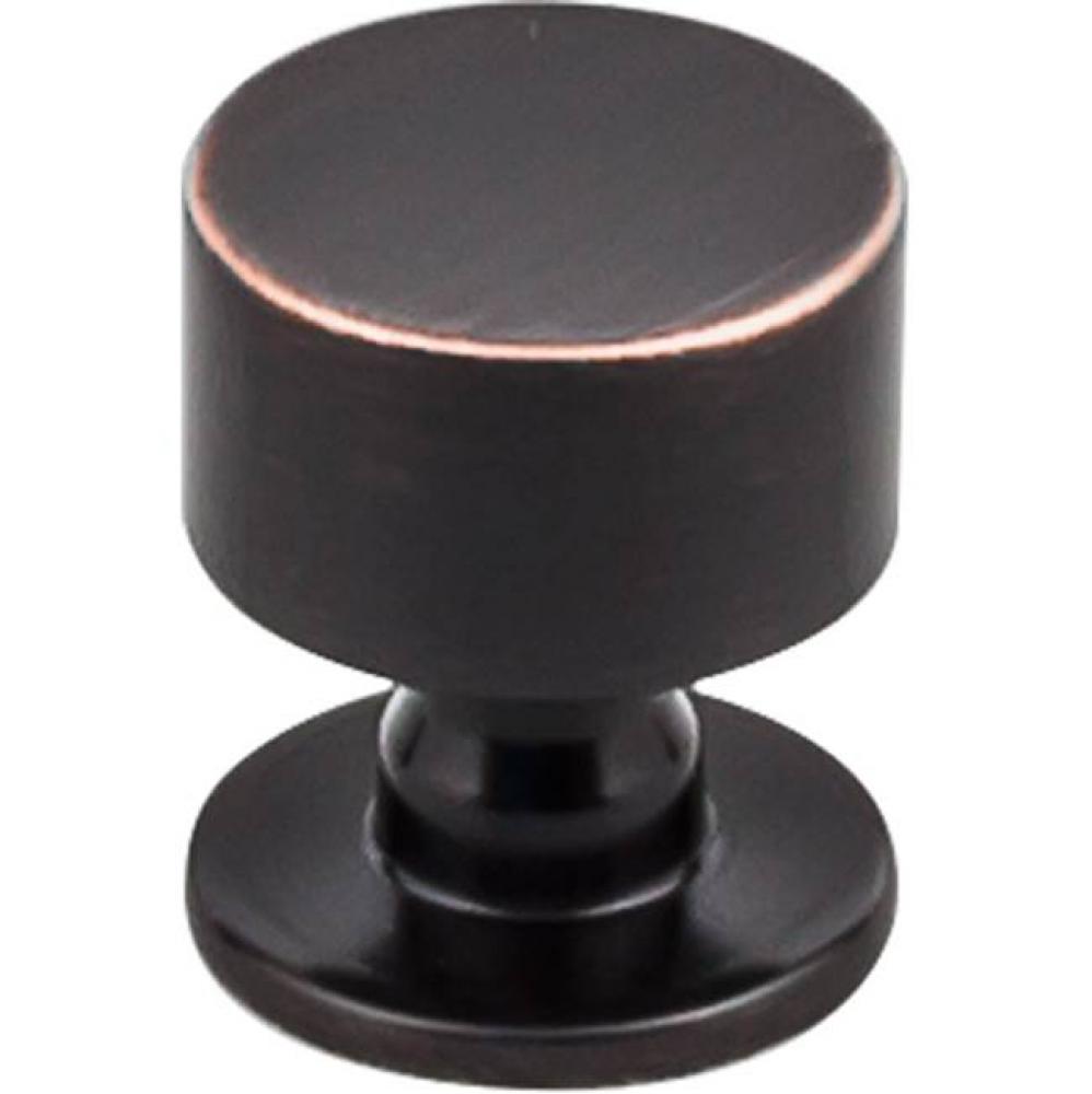 Lily Knob 1 1/8 inch Tuscan Bronze