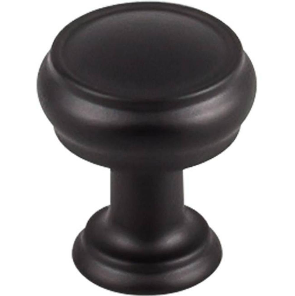 Eden Knob 1 Inch Flat Black