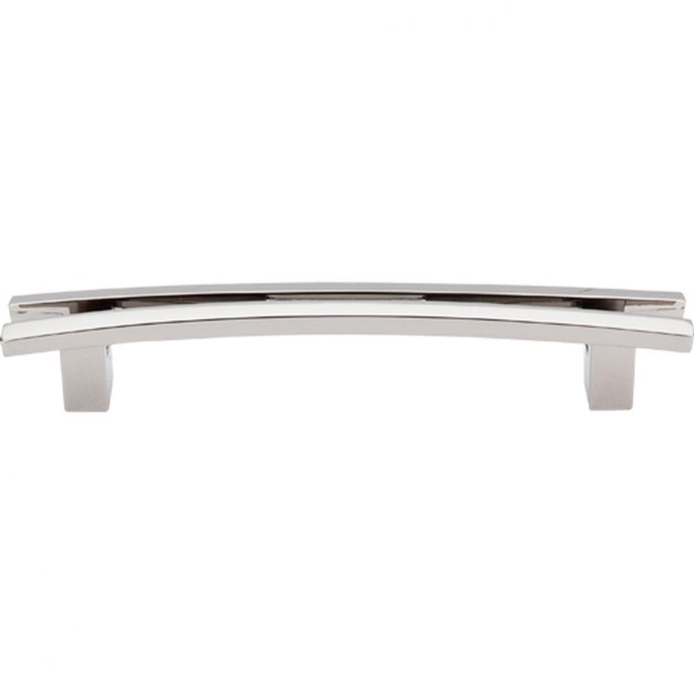 Flared Pull 5 Inch (c-c) Polished Nickel
