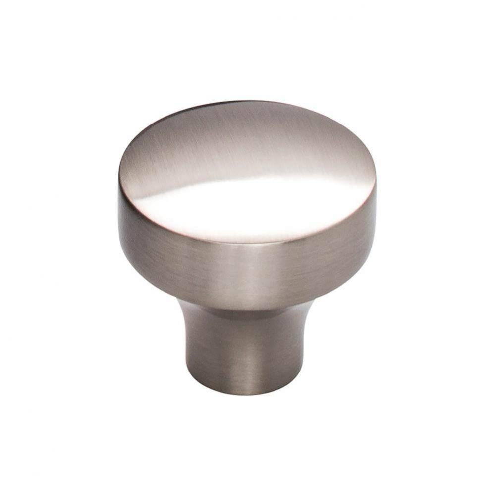 Kinney Knob 1 1/4 Inch Brushed Satin Nickel