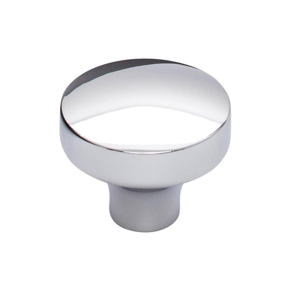 Kinney Knob 1 1/2 Inch Polished Chrome