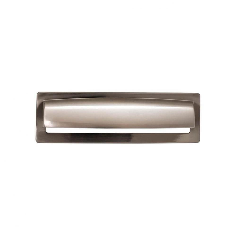 Hollin Cup Pull 5 1/16 Inch (c-c) Brushed Satin Nickel